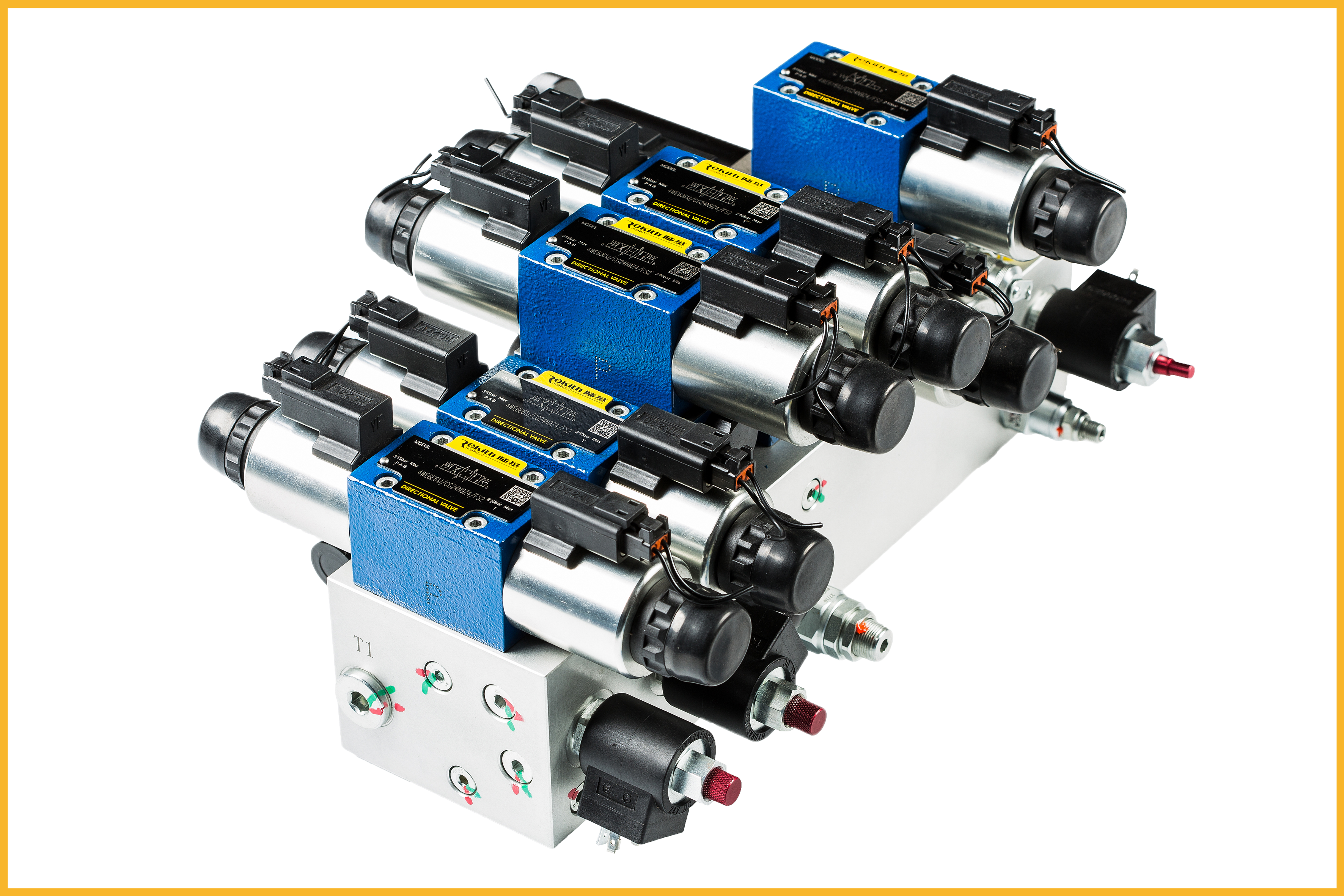 bloc collecteur hydraulique hydraulic manifold block